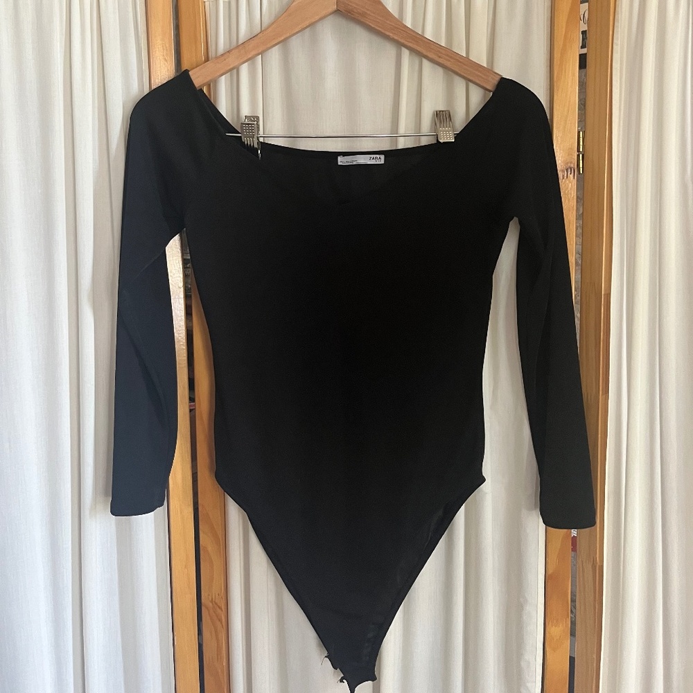 Zara Black Bodysuit